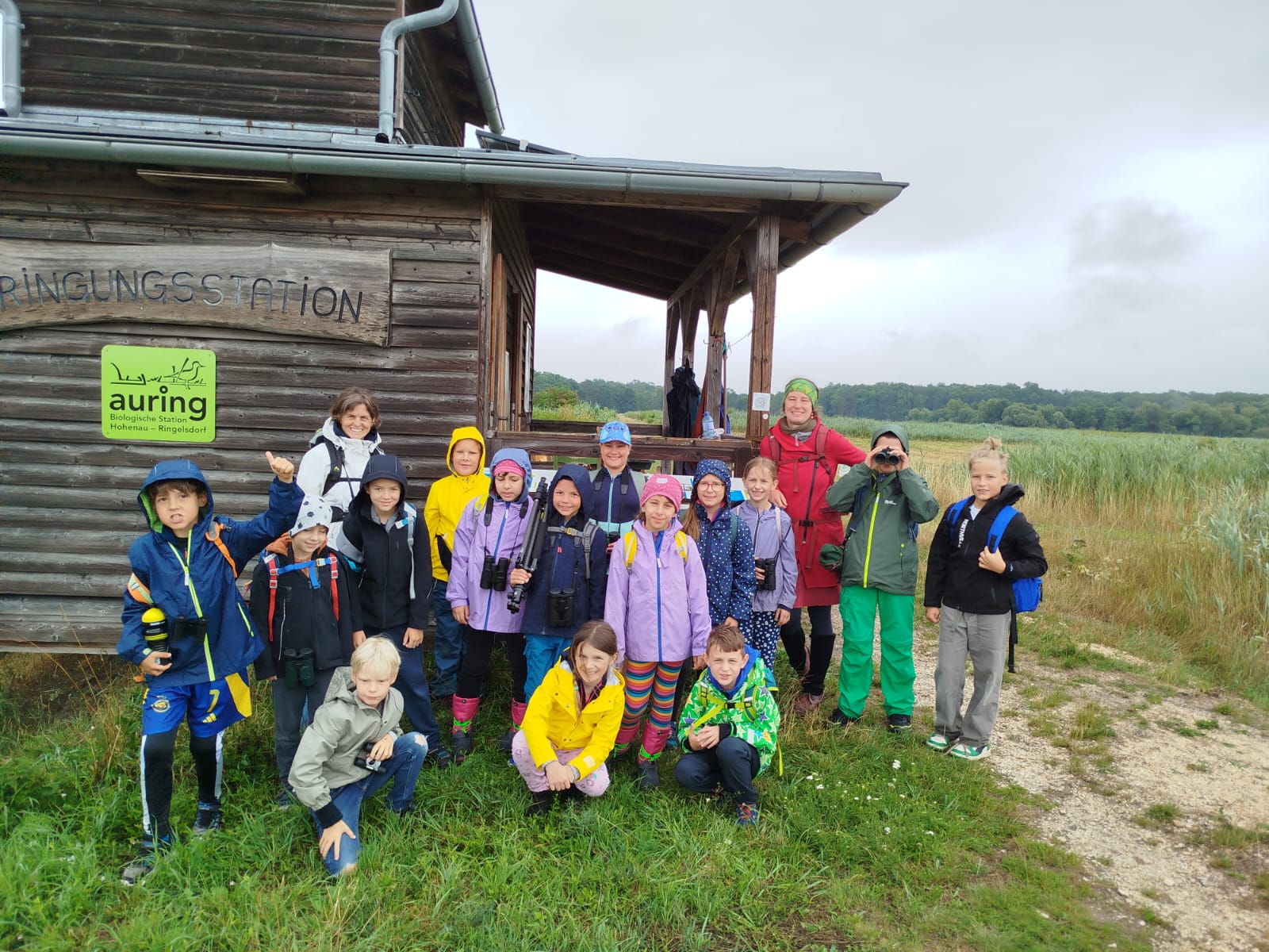 15 Volksschüler besuchten den Verein AURING.