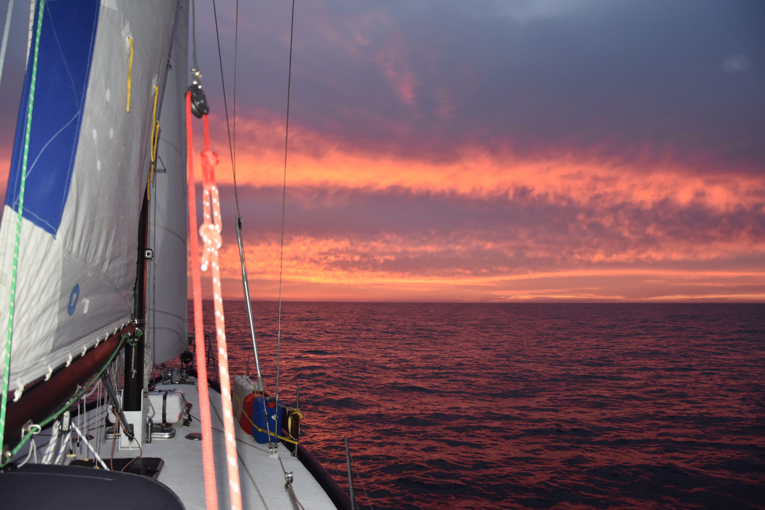 Sonnenuntergang am Atlantik. No filter! © U. Potmesil