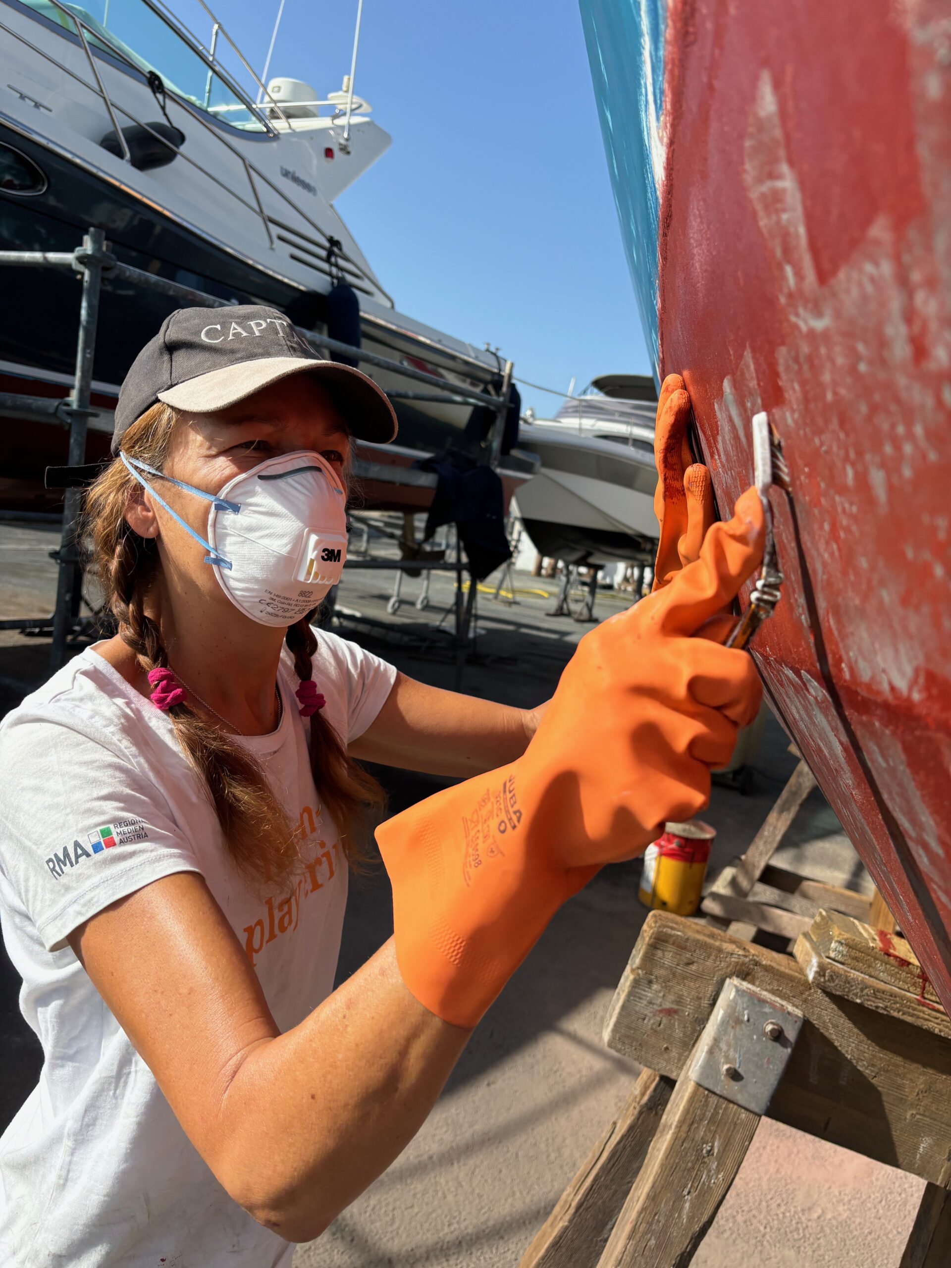 Falls noch jemand fragen möchte: Nein, wir machen nicht Urlaub! © C. Potmesil