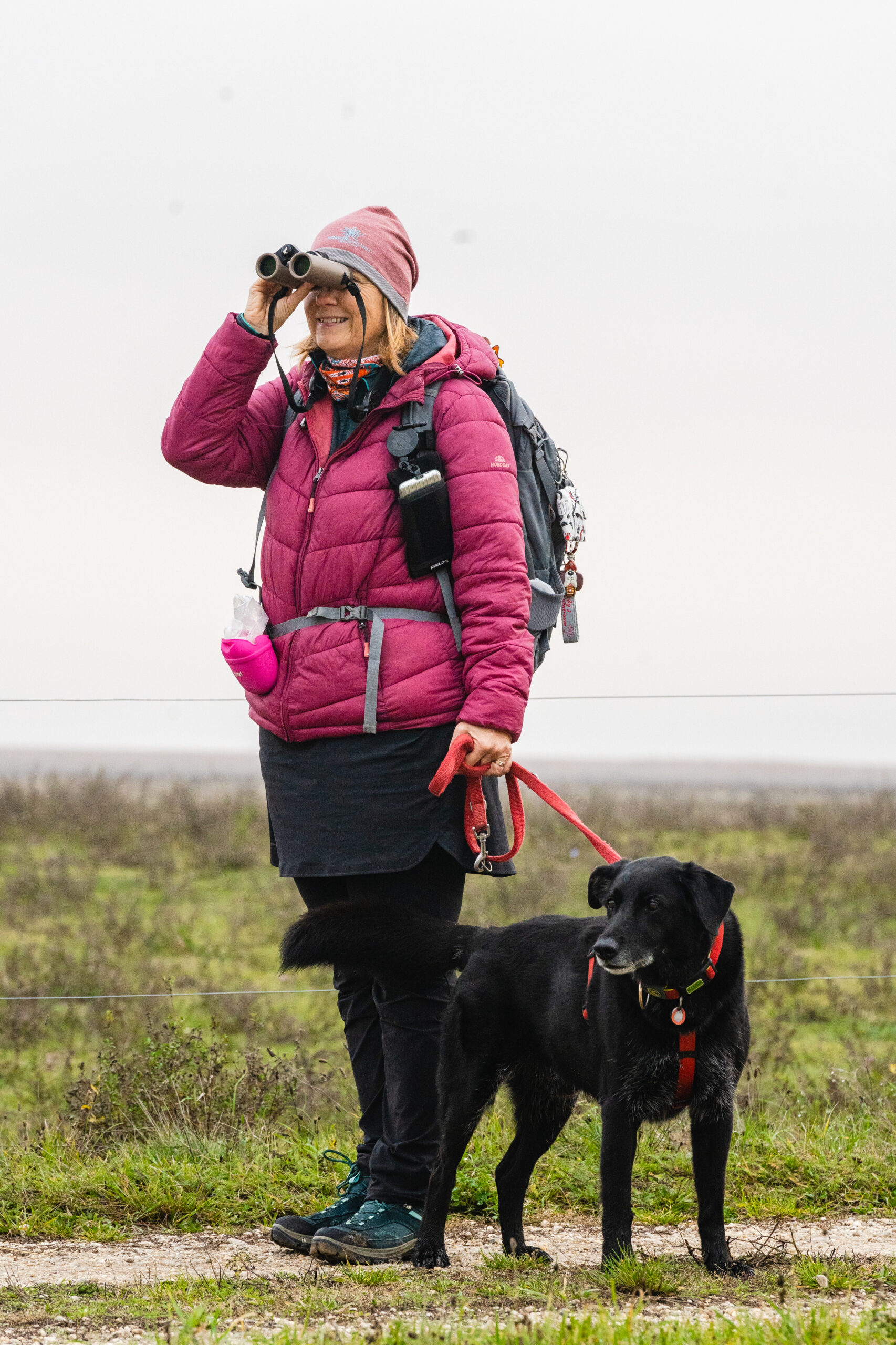 Angelika unterwegs mit Coffee. Foto: Kevin Zumbo