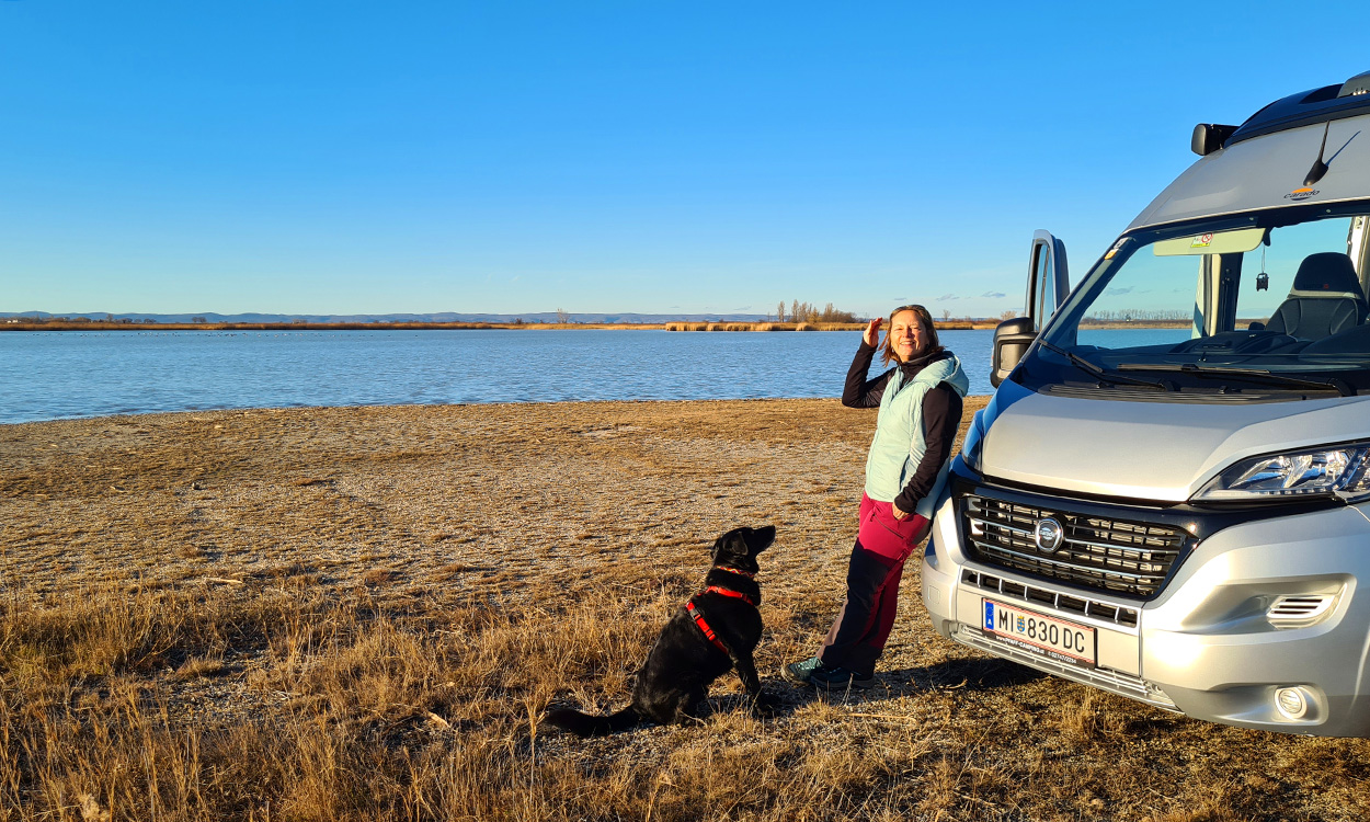 Angelika ist Camperin aus Leidenschaft - und immer unterwegs