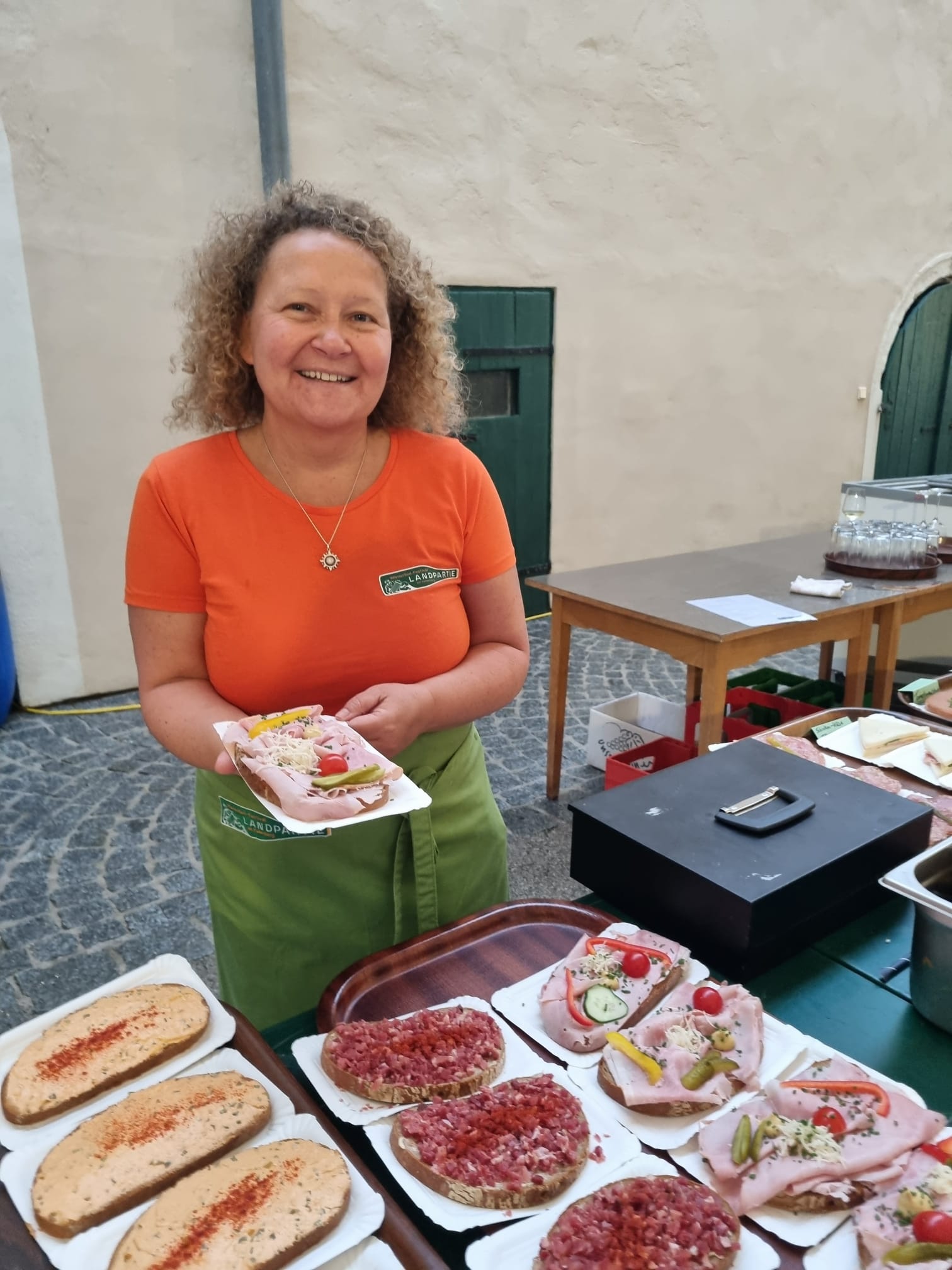 Köstliche Brote und ein charmantes Lächeln - was braucht es mehr!