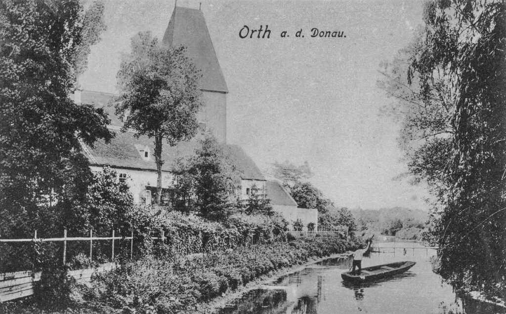 Die Faden, oder der Fadenbach, Orth an der Donau, Ilse Windisch, Nationalpark-Donauauen, Schlossinsel, Topothek, Dotierung, Donauarm, Mühldumpf.