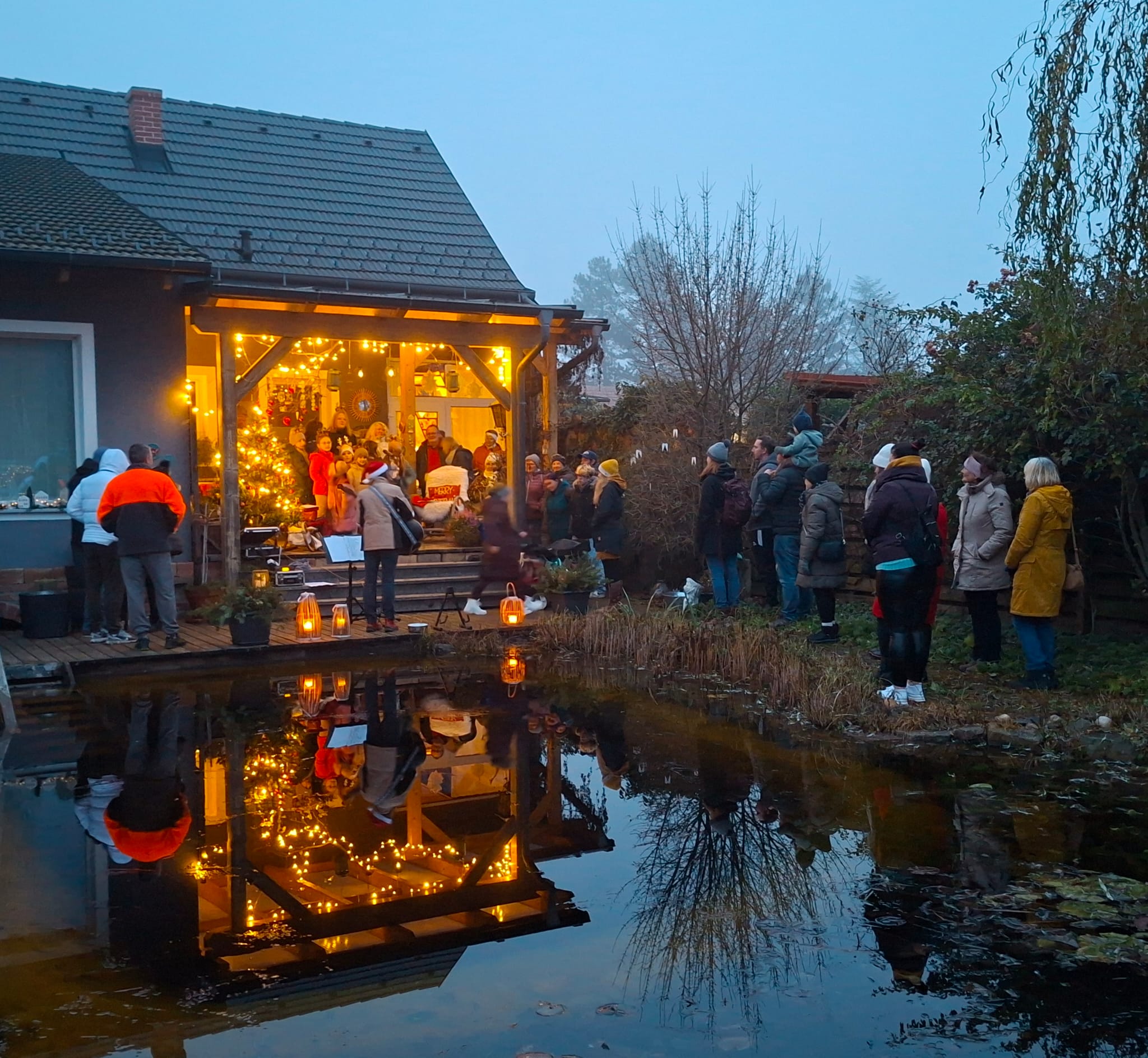 Adventzauber, Lilia Olchowa, Drösing, Malerei, Kinder Heart-Chors, Keramik, Garten-Atelier, Lilis Garten © Lilia Olchowa, © Regina Courtier, Weinviertel-Remasuri