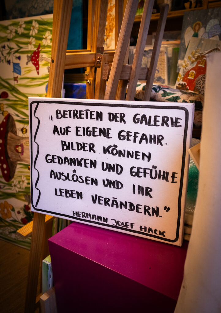 Adventzauber, Lilia Olchowa, Drösing, Malerei, Kinder Heart-Chors, Keramik, Garten-Atelier, Lilis Garten  © Lilia Olchowa, © Regina Courtier, Weinviertel-Remasuri