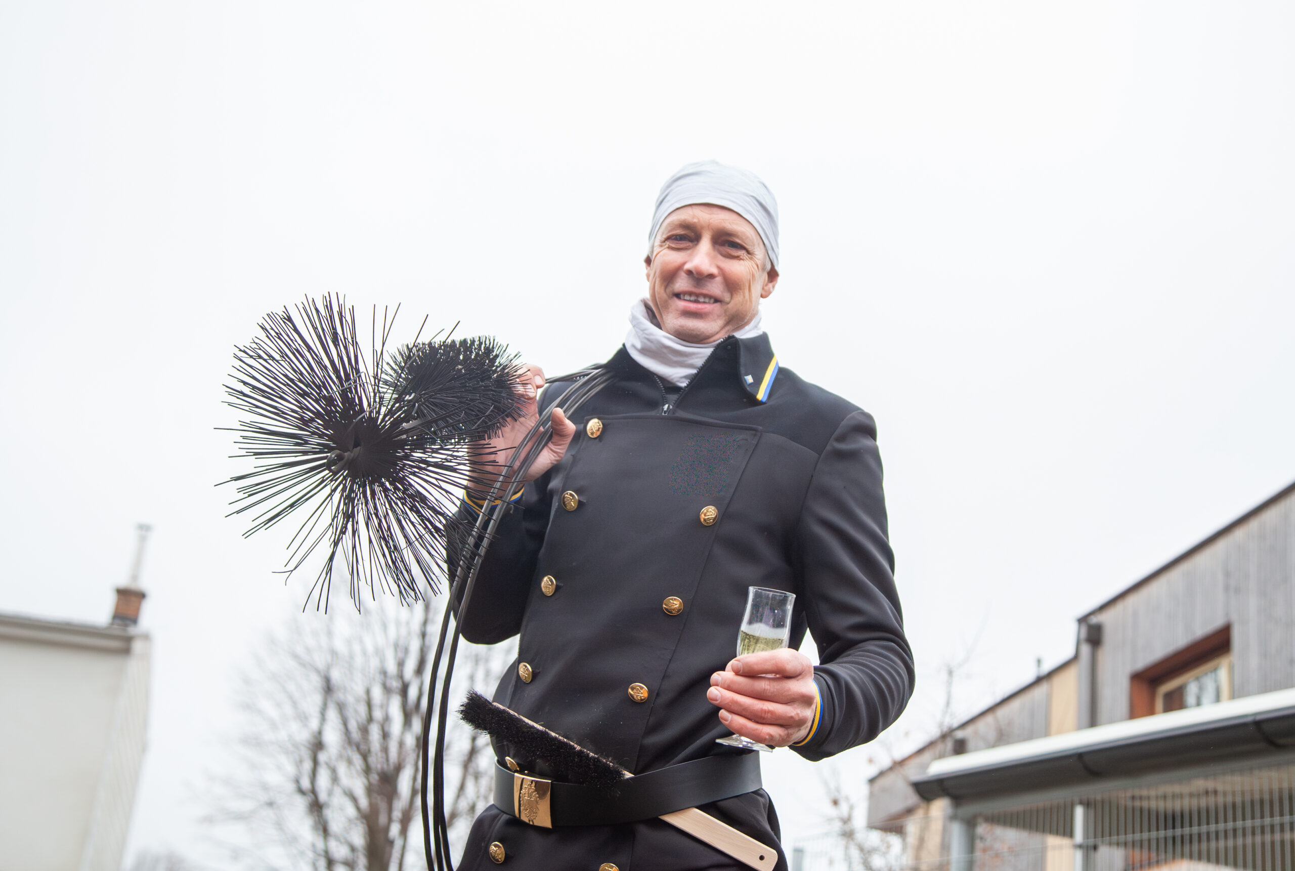 Prosit 2026, Neujahrswünsche, Weinviertel-Remasuri, Rauchfangkehrer, Wilhelm Wagner, Gänserndorf, (c) Regina Courtier