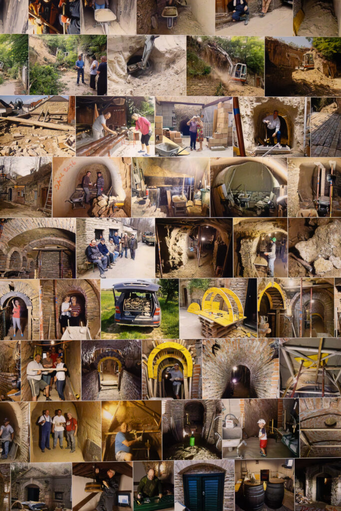 Kellergasse Hautzendorf, Joschi Schäfer, Kellergassenführer, Weinkeller, Weinviertel-Remasuri, Keller-Revitalisierung, Kellergassenfest, Trio Weltlin, Kreuttal, ©Regina Courtier