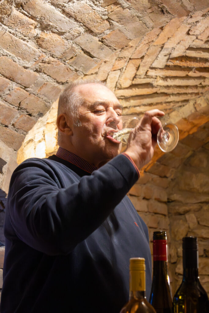 Kellergasse Hautzendorf, Joschi Schäfer, Kellergassenführer, Weinkeller, Weinviertel-Remasuri, Keller-Revitalisierung, Kellergassenfest, Trio Weltlin, Kreuttal, ©Regina Courtier