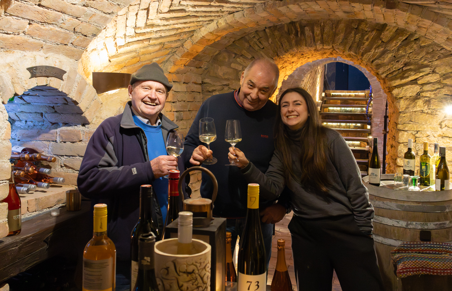 Kellergasse Hautzendorf, Joschi Schäfer, Kellergassenführer, Weinkeller, Weinviertel-Remasuri, Keller-Revitalisierung, Kellergassenfest, Trio Weltlin, Kreuttal, ©Regina Courtier