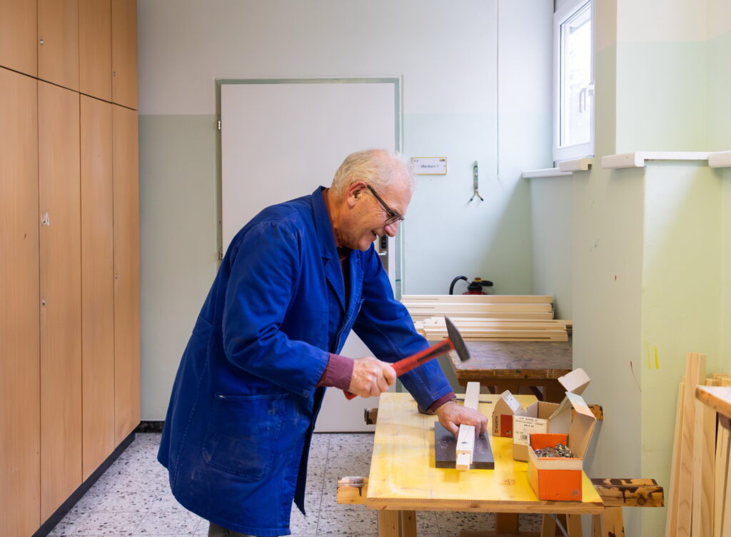 Modellbau macht Schule, NÖMS Wolkersdorf, Christoph Lehner, Christian Kainz, Franz Neuberger, Johann Winter, Baranek Christian, Johann Kammerzelt, Modellbau, Modulbau, Schulprojekt, Wolkersdorf, Modelleisenbahnbau, Weinviertel-Remasuri ©Regina Courtier