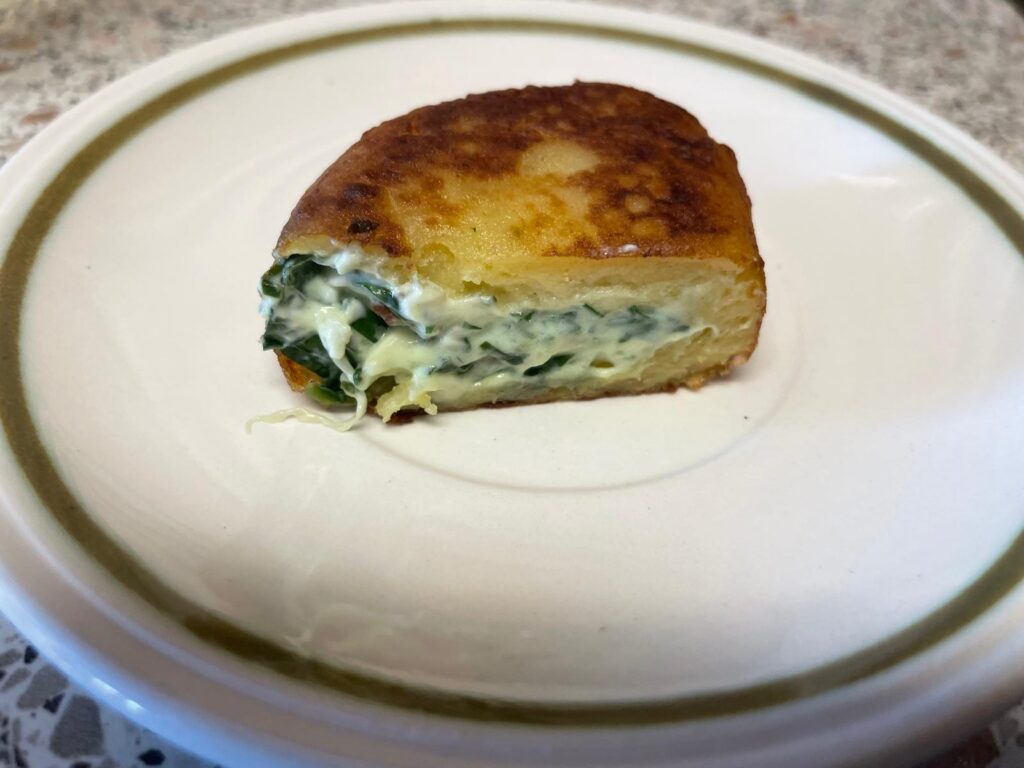 Bärlauchplatzki, Bärlauchzeit, Gerda Zipfelmayer, Rezept des Monats, Weinviertel-Remasuri, © Gerda Zipfelmayer