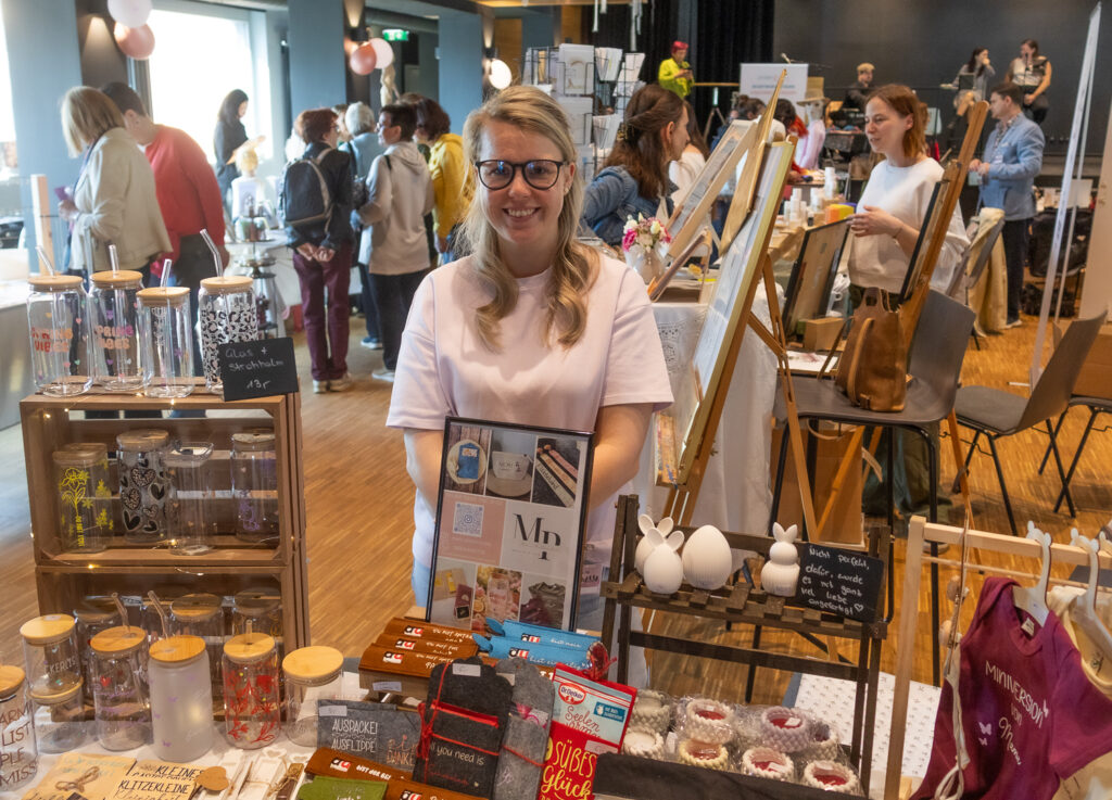 2. Wolkersdorfer Frauenmesse, Katrin Schrammel-Krames, Frauenpower, Wolkersdorf, Frauen für die Region, Sichtbarkeit, Netzwerken, von Frauen für Frauen, Weinviertel-Remasuri, © Regina Courtier
