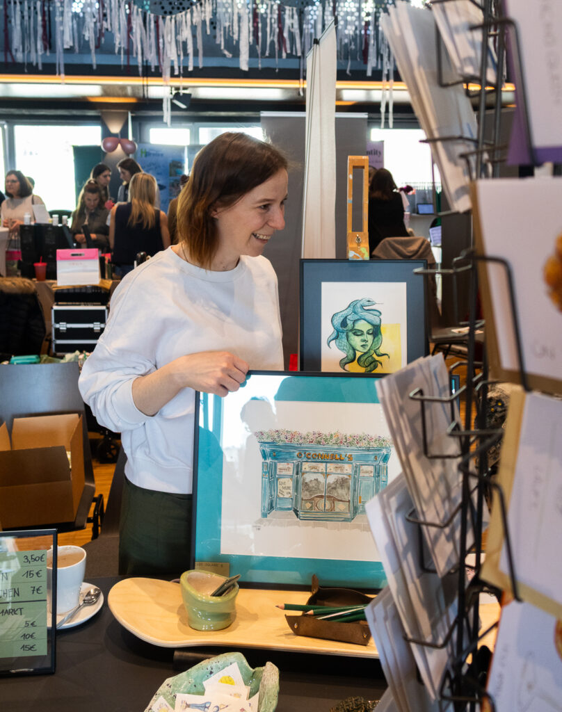 2. Wolkersdorfer Frauenmesse, Katrin Schrammel-Krames, Frauenpower, Wolkersdorf, Frauen für die Region, Sichtbarkeit, Netzwerken, von Frauen für Frauen, Weinviertel-Remasuri, © Regina Courtier