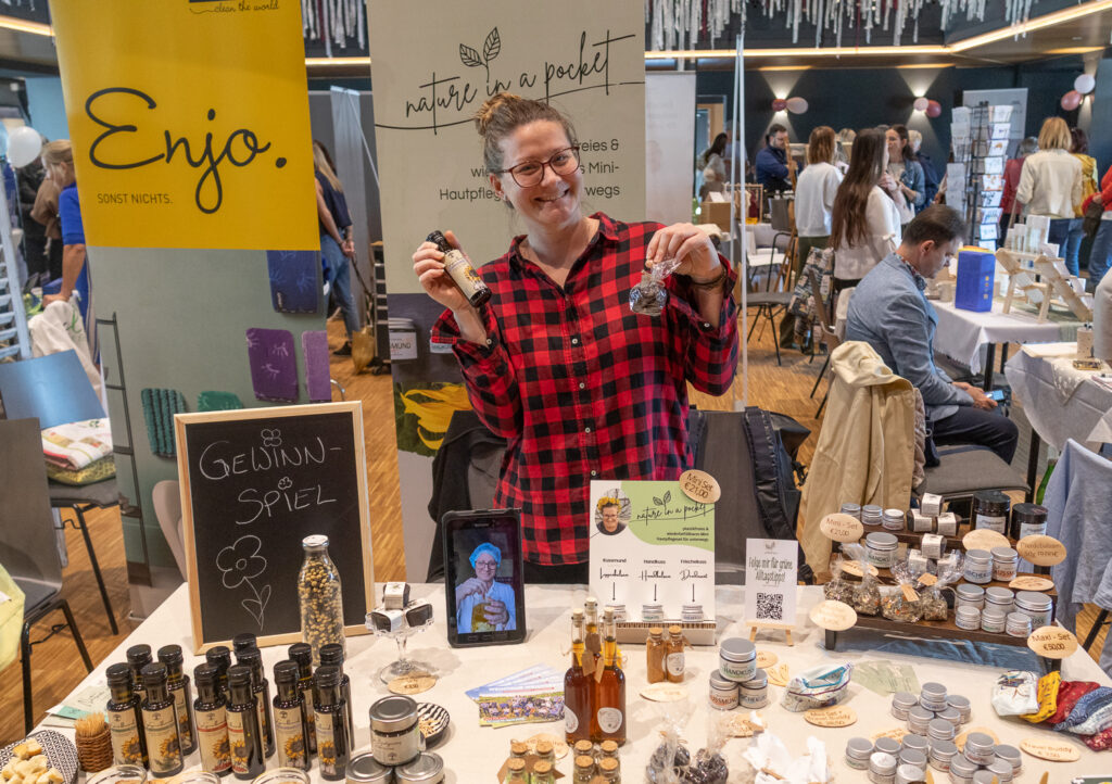 2. Wolkersdorfer Frauenmesse, Katrin Schrammel-Krames, Frauenpower, Wolkersdorf, Frauen für die Region, Sichtbarkeit, Netzwerken, von Frauen für Frauen, Weinviertel-Remasuri, © Regina Courtier
