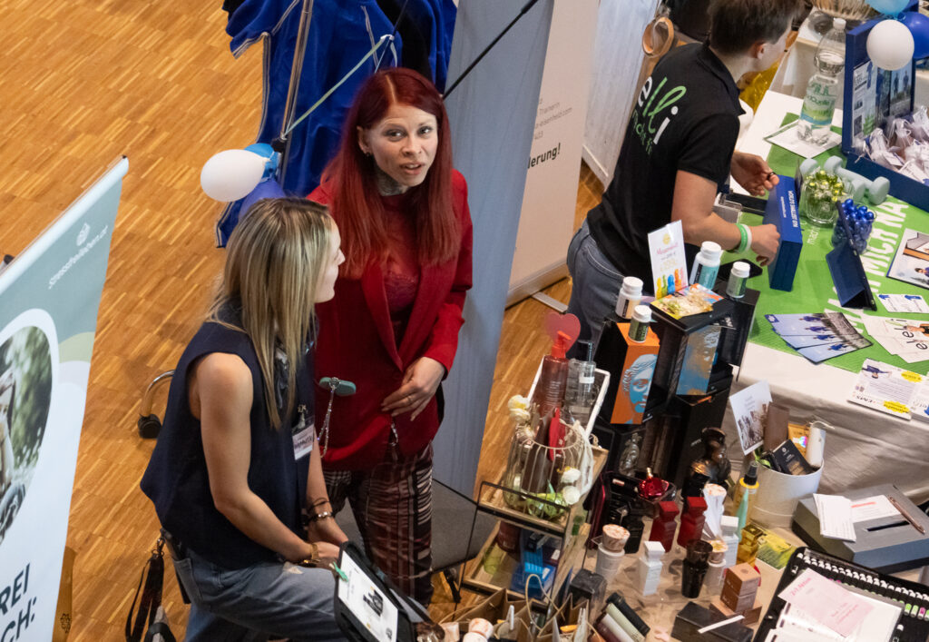2. Wolkersdorfer Frauenmesse, Katrin Schrammel-Krames, Frauenpower, Wolkersdorf, Frauen für die Region, Sichtbarkeit, Netzwerken, von Frauen für Frauen, Weinviertel-Remasuri, © Regina Courtier
