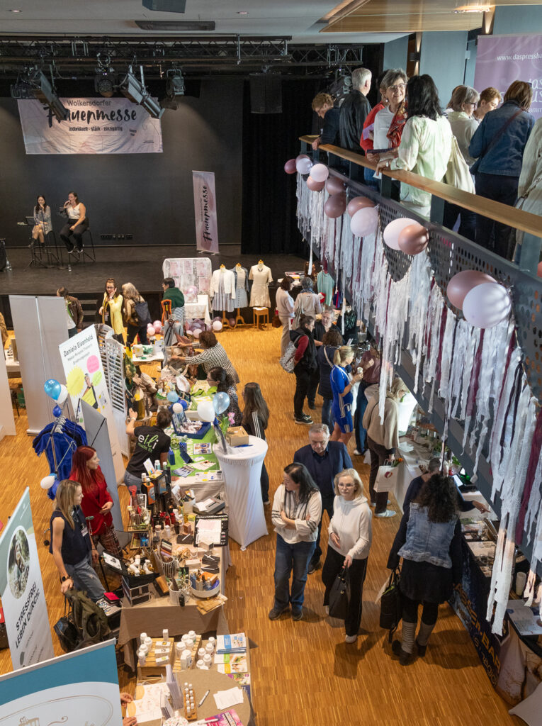 2. Wolkersdorfer Frauenmesse, Katrin Schrammel-Krames, Frauenpower, Wolkersdorf, Frauen für die Region, Sichtbarkeit, Netzwerken, von Frauen für Frauen, Weinviertel-Remasuri, © Regina Courtier