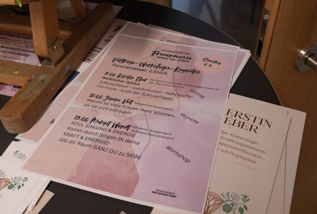 2. Wolkersdorfer Frauenmesse, Katrin Schrammel-Krames, Frauenpower, Wolkersdorf, Frauen für die Region, Sichtbarkeit, Netzwerken, von Frauen für Frauen, Weinviertel-Remasuri, © Regina Courtier