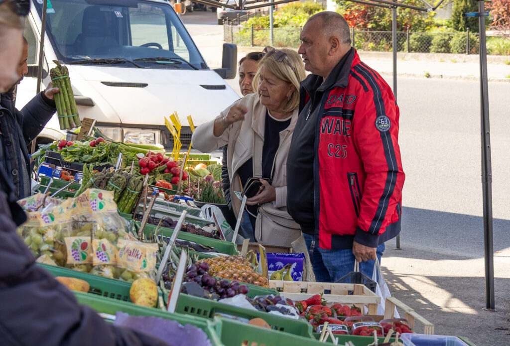 Frischemarkt, © Regina Courtier, Weinviertel-Remasuri, Groß-Enzersdorf, Monika Obereigner-Sivec, Wochenmarkt, Anbieter, Saisonal