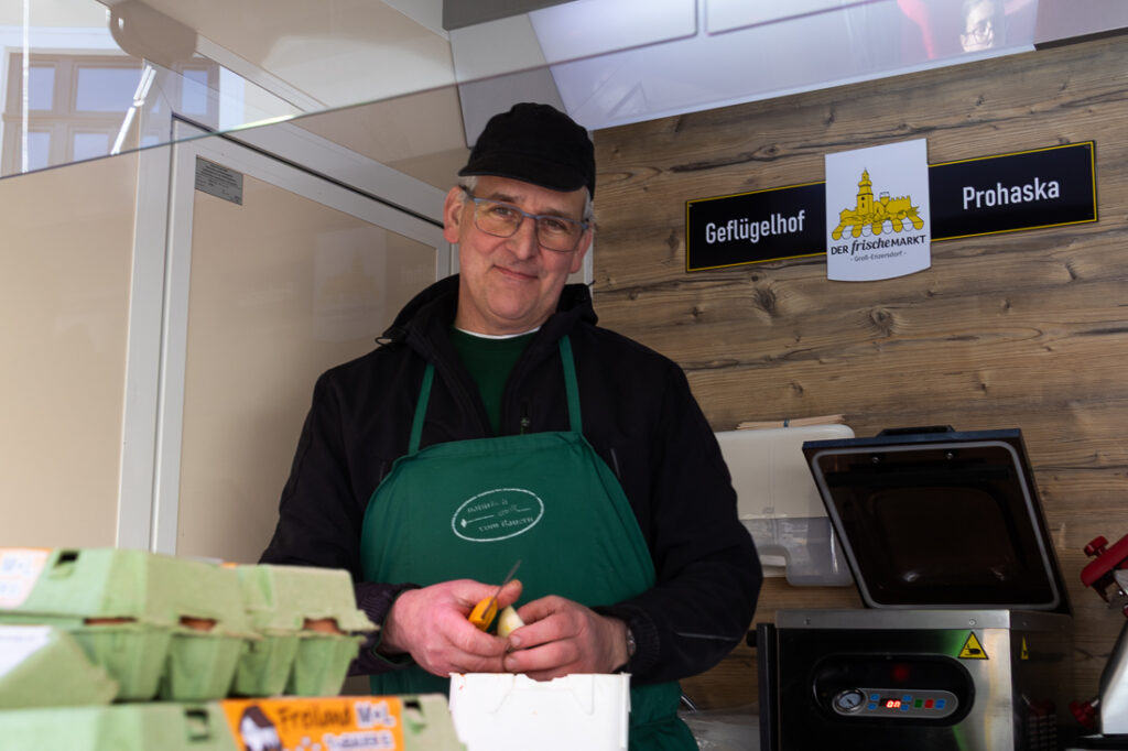 Frischemarkt, © Regina Courtier, Weinviertel-Remasuri, Groß-Enzersdorf, Monika Obereigner-Sivec, Wochenmarkt, Anbieter, Saisonal