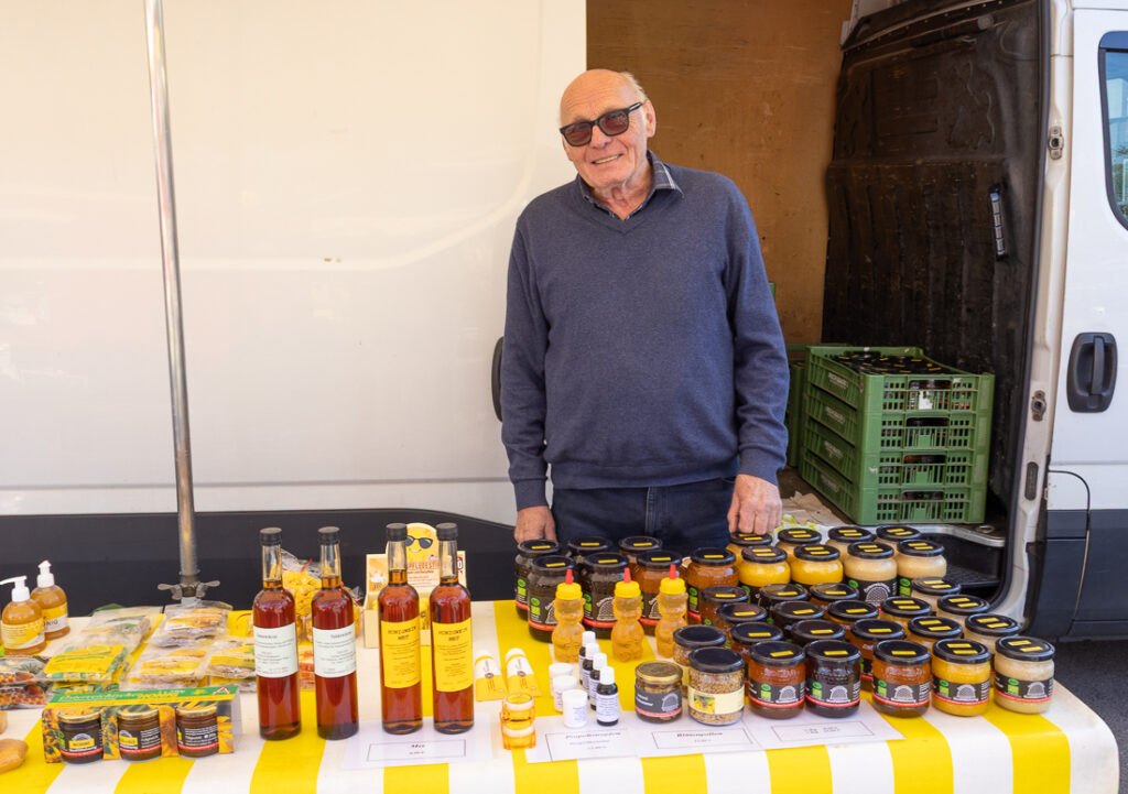 Frischemarkt, © Regina Courtier, Weinviertel-Remasuri, Groß-Enzersdorf, Monika Obereigner-Sivec, Wochenmarkt, Anbieter, Saisonal