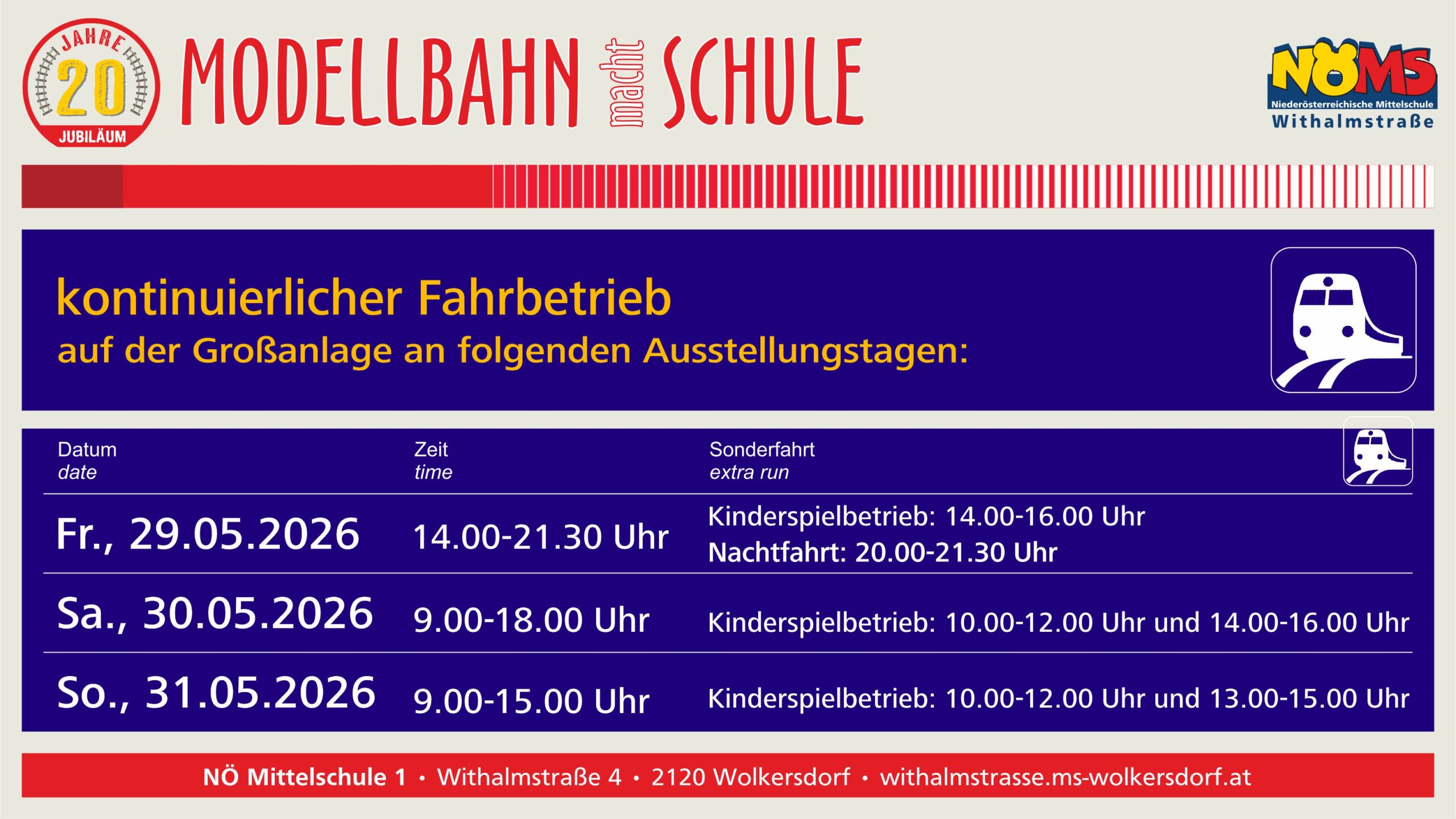 Baranek Christian, Christian Kainz, Christoph Lehner, Franz Neuberger, Johann Kammerzelt, Johann Winter, Modellbau, Modellbau macht Schule, Modelleisenbahnbau, ModulbauNÖMS WolkersdorfSchulprojektwolkersdorf, 20 Jahre Modellbahnbau, ©Regina Courtier, Weinviertel-Remasuri