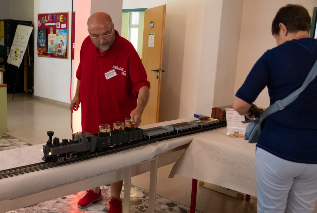 Baranek Christian, Christian Kainz, Christoph Lehner, Franz Neuberger, Johann Kammerzelt, Johann Winter, Modellbau, Modellbau macht Schule, Modelleisenbahnbau, ModulbauNÖMS WolkersdorfSchulprojektwolkersdorf, 20 Jahre Modellbahnbau, ©Regina Courtier, Weinviertel-Remasuri